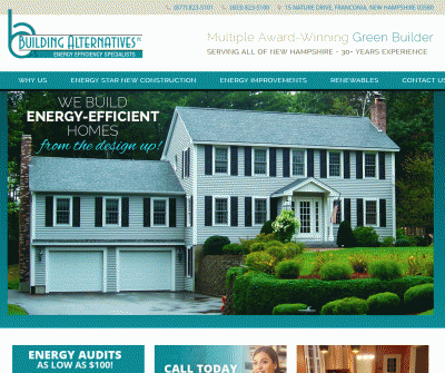 Building Alternatives, Inc. | Energy Efficiency In Homes NH