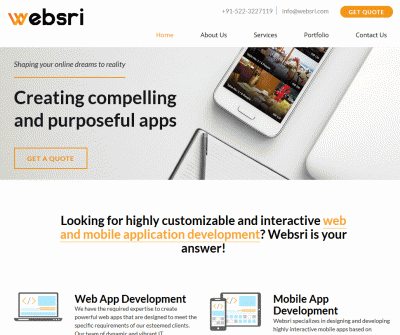 Websri - Web & Mobile App Development India