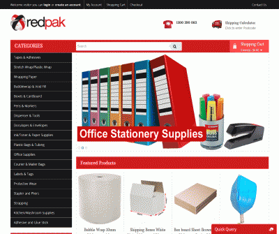 Redpak Supplier and Packaging Wholesale in Sydney