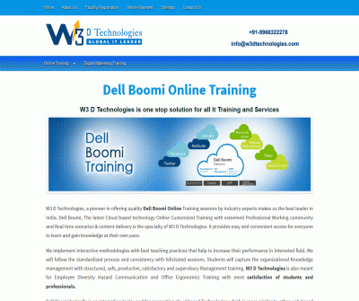 Dell Boomi Online Training