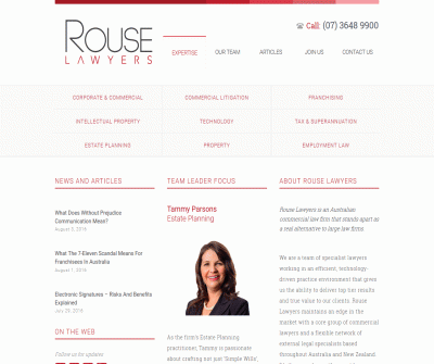 Rouse Lawyers Australian Commercial Law Firm
