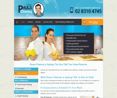 Carpet Cleaning in Sydney by Paul''s Carpet Cleaning