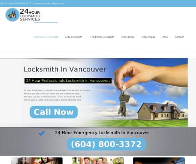 Locksmith Vancouver 24/7 Car, Home, Mobile Emergency Service 