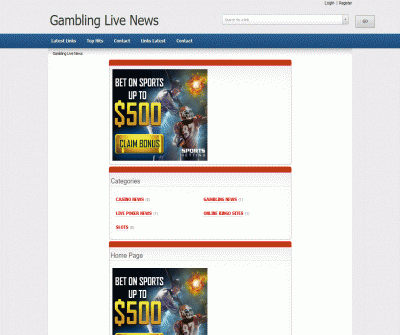 Gambling Live News