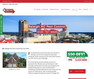 Go-Forth Pest & Lawn of Raleigh Ant Control, Exterminator, Mosquito NC