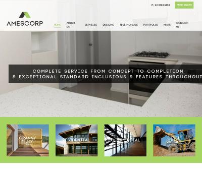 Amescorp Residential, Commercial Home, Granny Flat Builders Construction Sydney