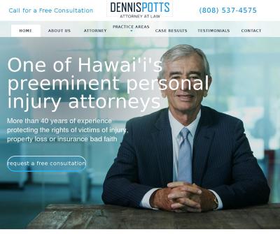 Dennis Potts Law Personal Injury Attorneys Hawaii