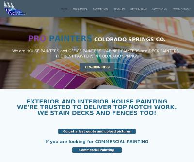 Pro Painters Colorado Springs residential House Painting & Commercial Painting Services