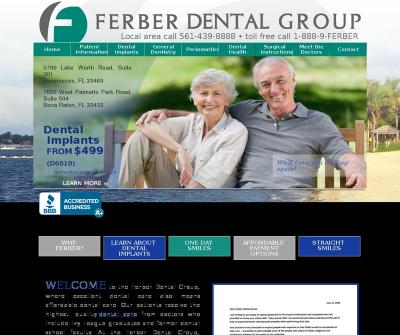 Ferber Dental Group Dental Implant Specialist in Delray Deach Teeth Whitening, Veneers, Periodontist