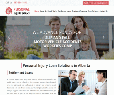 Personal Injury Settlement Loan Solutions in Alberta Canada