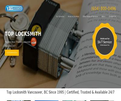 TOP Locksmith 24/7 emergency locksmith service in Vancouver BC 