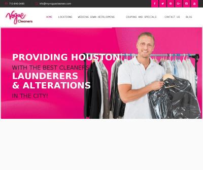 Vogue Cleaners Best Cleaners, Launderers & Alterations Houston Texas