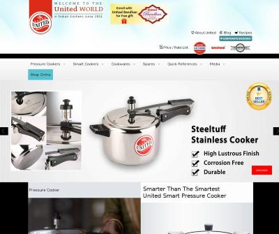 Best Pressure Cookers India and cookware Brand -United Pressure Cooker