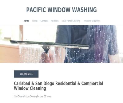 Pacific Window Washing Pressure Wash Screen Repair Owner Zac Powell Carlsbad San Diego CA