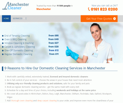 Licensed Cleaners Manchester