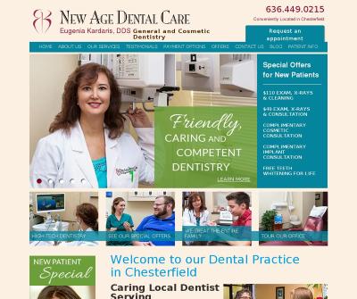 New Age Dental Care Chesterfiled, MO New Patient Exam Cleanings Dental Bridges