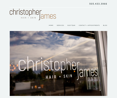 Christopher James Hair+Skin Beauty & Cosmetic New Mexico