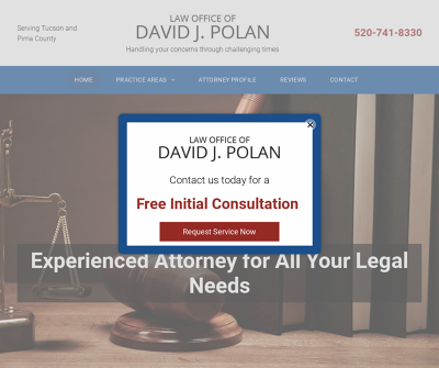 Law Office Of David J. Polan Tucson,AZ Family Law Divorce Visitation Child Custody 