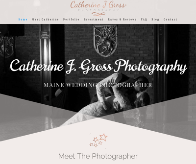 Catherine J. Gross Photography Wedding Packages Portland Maine