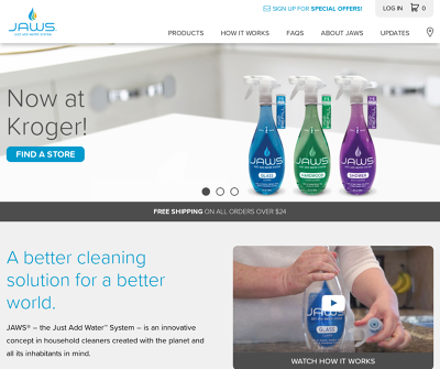JAWS International, Ltd Toledo,OH Glass Cleaner Kitchen Cleaner/Degreaser 