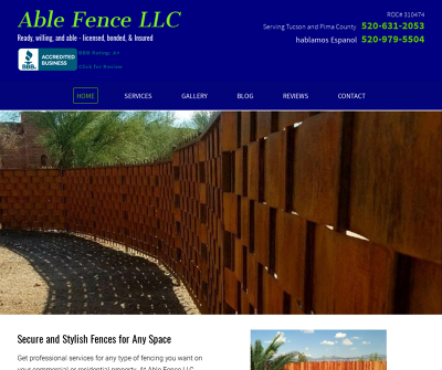 Able Fence Co Tucson Arizona Redwood Galvanized Steel Posts Redwood Steel Gate Frames