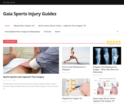 Gaia - Sports Injury Guides