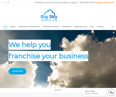 Big Sky Franchise Team | Alpharetta, GA | Franchise Feasibility & Evaluation Franchise Blueprint 