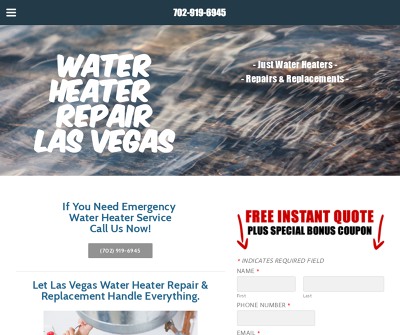 Water Heater Repair Las Vegas