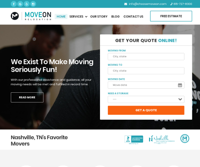 Move on Relocation - Hard-Working and Dedicated team of Nashville Movers 
