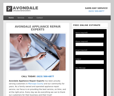 Avondale Appliance Repair Experts Avondale,AZ Refrigerator Repair Dishwasher Repair 