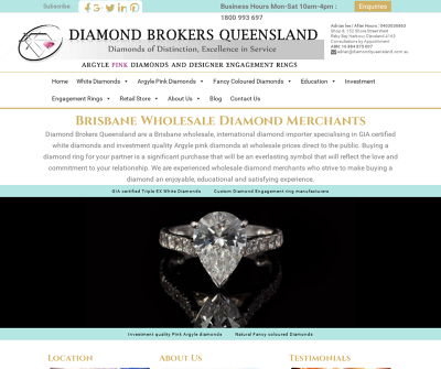 Diamond Brokers Queensland Cleveland,Australia White Diamonds Argyle Pink Diamonds