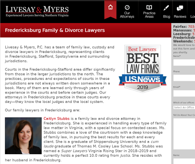 Livesay & Myers, P.C. - Family Law and Divorce Attorneys in Fredericksburg, Virginia