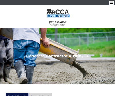 CCA Concrete Contractor Austin
