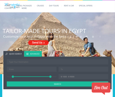 Wonderful Egypt Tours Cruises Transfers Tours