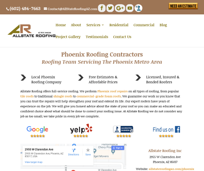 Phoenix Roofers by Allstate Roofing Contractors