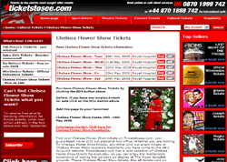 Tickets To See the Chelsea Flower Show Tickets To See the Chelsea Flower Show