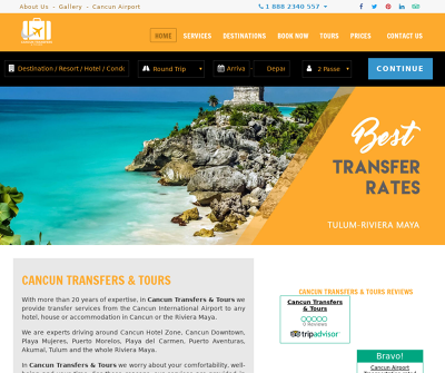 Cancun Transfers & Tours