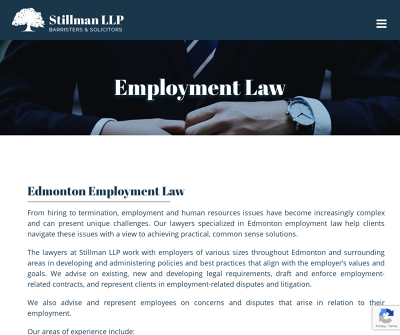 Edmonton Employment Law Attorneys | Stillman LLP