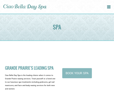 Grande Prairie Waxing Services | Ciao Bella Day Spa 