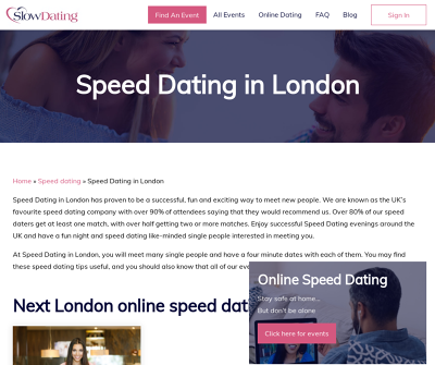 Speed Dating London 