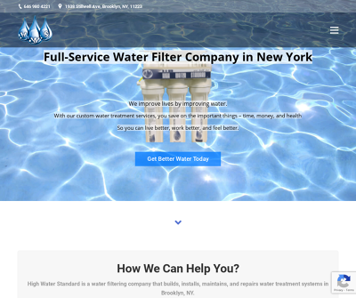 Water Filter company NYC