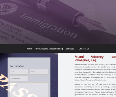 ISA Law | Immigration Lawyer, Isadora Velazquez, Esq.