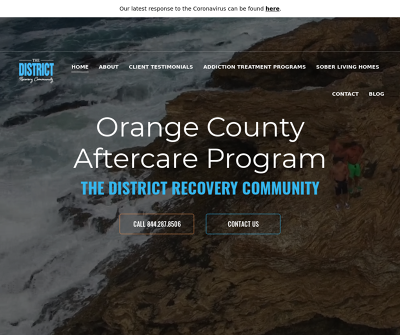 The District Recovery Community | Orange County Aftercare Program