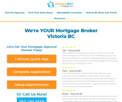Victoria's Best Mortgage.com - Fast Pre-Approval
