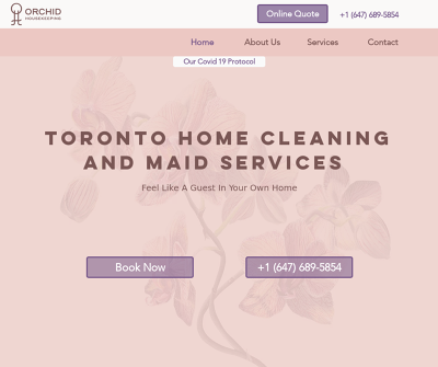 Orchid Housekeeping - Maintenance Cleaning - Easy Booking