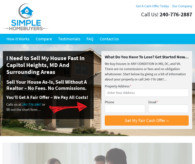 Simple Homebuyers - We Buy Houses in Capitol Heights MD 