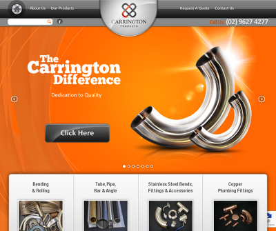 Carrington Products Pty Ltd | Stainless Steel Bending & Rolling, Fittings