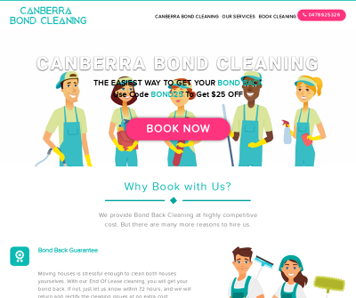 we provide end of lease cleaning services in Canberra
