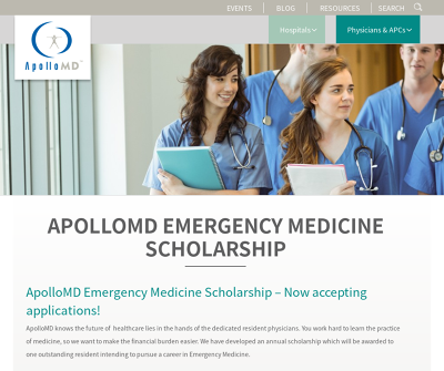 ApolloMD - Emergency Medicine Scholarship
