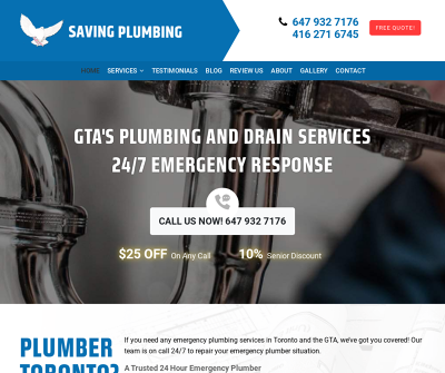 Saving Plumbing